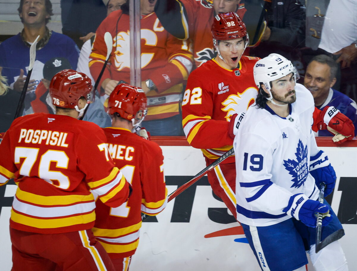 Hành trình ấn tượng của các cầu thủ Slovakia tại NHL: Calgary thắng Toronto 5-2